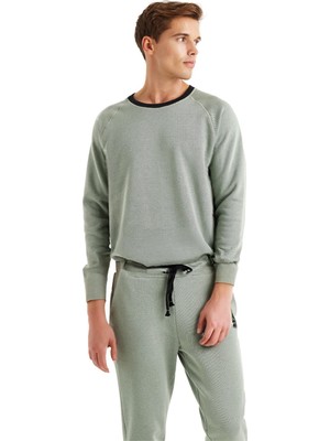 Erkek Uzun Kol Yeşil Pijama Takım C2T2N6O04-24
