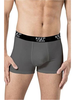 Pamuk Evi 1266 Modal Erkek Boxer Anıt Antrasit