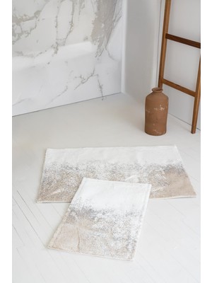 Irya İrya Nera Banyo Paspası Bej 40X60+60X90