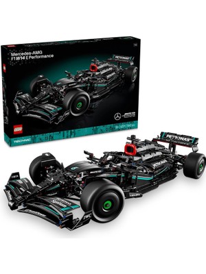 Technic Mercedes-Amg F1 W14 E Performance 42171 - Yetişkinler Için Koleksiyonluk Yaratıcı Yarış Arabası Modeli Yapım Seti, Doğum Günü Hediyesi Fikri (1642 Parça)
