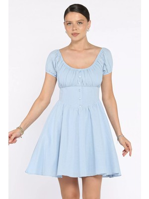 Beli Korseli Kadın Elbise P-00017597