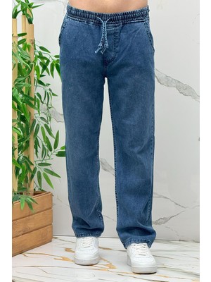 Erkek Baggy Kot Pantolon Rahat Kesim Tiril Tiril Ince Kumaş