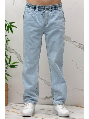 Erkek Baggy Kot Pantolon Rahat Kesim Tiril Tiril Ince Kumaş