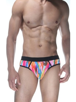 Marsilyan- Renkli Jockstrap Faantezi Iç Giyim