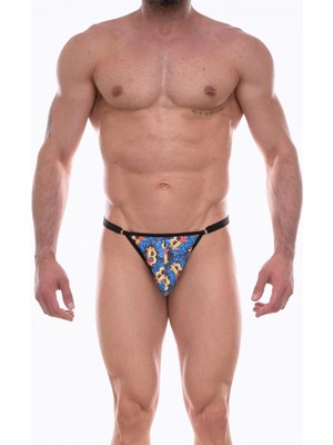 Marsilyan- Don Moris Erkek Desenli Tanga Çamaşır