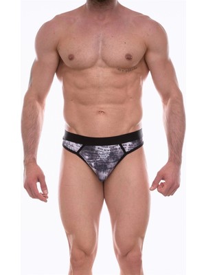 Marsilyan- Don Moris Erkek Desenli Tanga Çamaşır