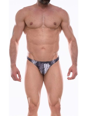 Marsilyan- Don Moris Erkek Desenli Tanga Çamaşır