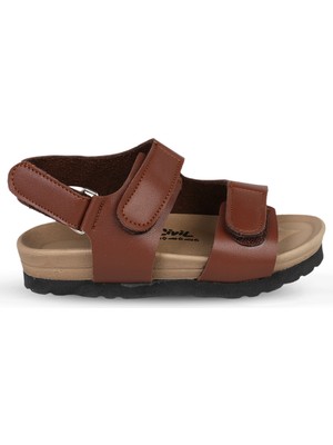 Civil Boys Erkek Çocuk Sandalet 32-36 Numara Taba