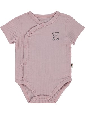 Civil Baby Bebek Çıtçıtlı Badi 1-18 Ay Pembe