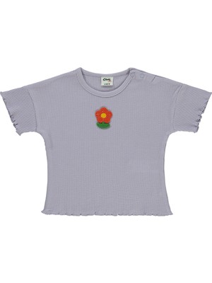 Civil Baby Kız Bebek Tişört 6-18 Ay Lila