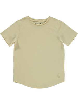 Civil Boys Erkek Çocuk Tişört 6-9 Yaş Taş Rengi