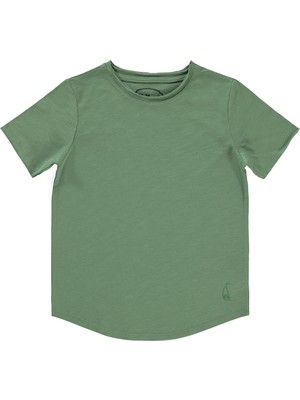 Civil Boys Erkek Çocuk Tişört 6-9 Yaş Açık Haki