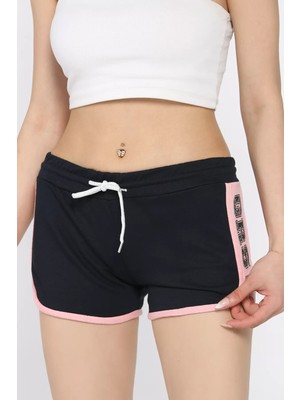Kadın Baskılı Mini Şort P-00017279