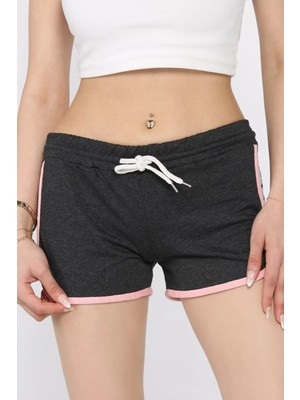 Kadın Baskılı Mini Şort P-00017279