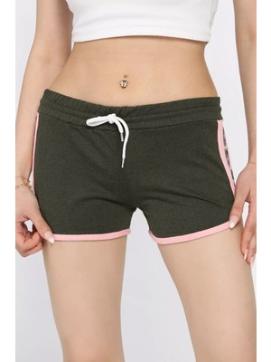 Kadın Baskılı Mini Şort P-00017279