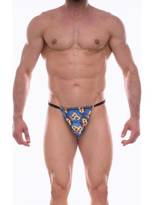 Marsilyan- Don Moris Erkek Desenli String Çamaşır