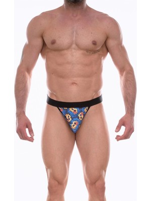 Marsilyan- Don Moris Erkek Desenli Tanga Çamaşır