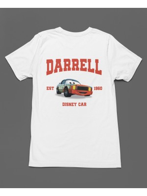 Bumeta Darrell Arabalar Cars Şimşek Mcqeen Unisex Tişört T-Shirt