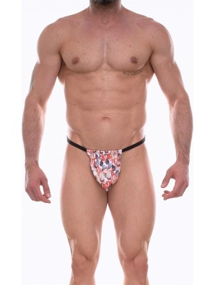 Marsilyan- Don Moris Erkek Desenli String Çamaşır