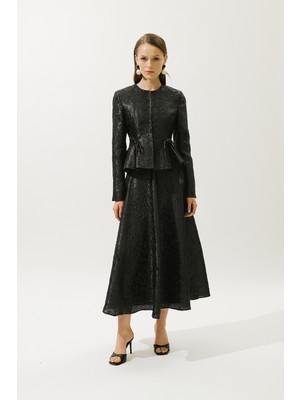 Mary Abiye Jakar Ceket Siyah