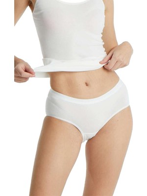 Essential Midi Bel Beyaz Slip 1306