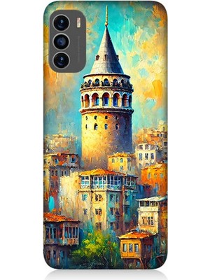 Reeder S19 Max Pro S Uyumlu Galata’da Renkli Işıklar  Desenli Silikon Kılıf