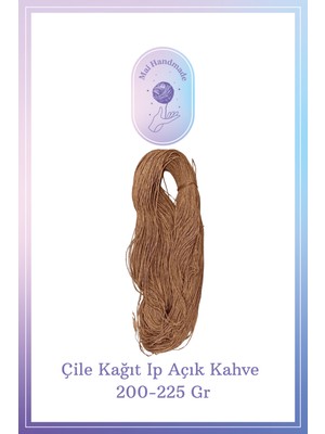 Mai Handmade Kağıt İp 200-225 gr Örgü İpi