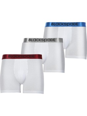 Modern Basic 3'lü Beyaz-304 Boxer 9470