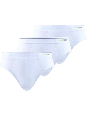 Tender Cotton 3'lü Beyaz Slip 9672 - 950