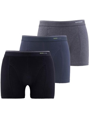 Tender Cotton 3'lü Asorti Boxer 9673 - 954