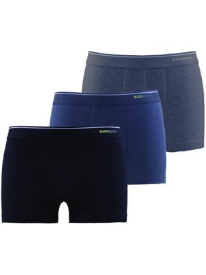 Tender Cotton 3'lü Asorti Boxer 9670 - 954