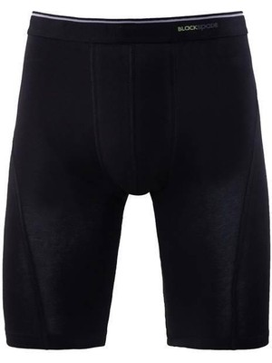 Tender Cotton Büyük Beden Uzun Paça Siyah Boxer 9230