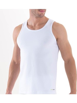 Blackspade Tender Cotton Beyaz Atlet M Beden Erkekler İçin Sporcuya Uygun Ter Tutmayan İç Giyim