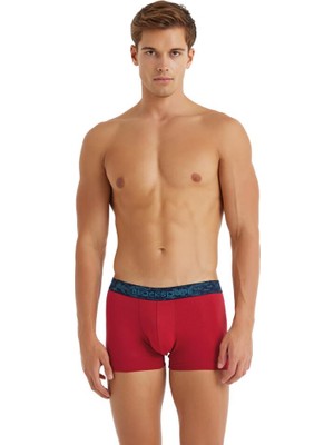 Cotton Kırmızı Boxer 9556