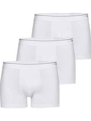Tender Cotton 3'lü Beyaz Boxer 9670 - 950