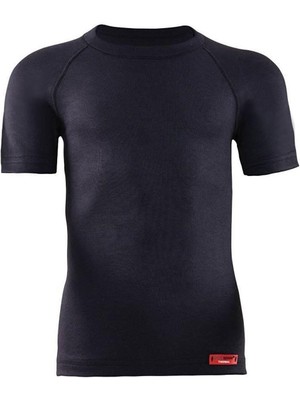 Blackspade 9267 Termal Çocuk T-shirt Kız Çocuk Siyah 9267 Yüksek Isı Koruma