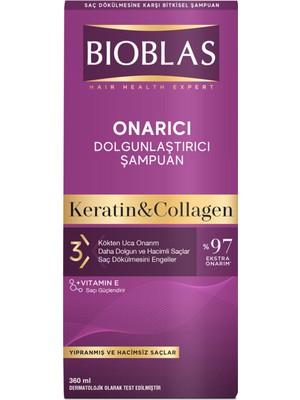 Bioblas Keratin & Kolajen Şampuan 360 ml