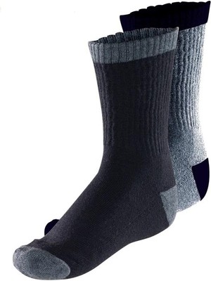 BLACKSPADE 9996 KİDS ANTRASİT-SİYAH 2 Lİ THERMAL ÇORAP