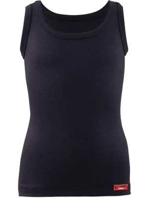 Blackspade Unisex Çocuk Thermal Atlet Siyah 9264 Termal Özellikli Erkek Çocuk İçlik