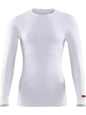 Uzun Kol Thermal Unisex Beyaz 9259