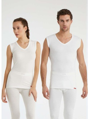 Blackspade V Yaka Thermal Atlet   Beyaz 9243