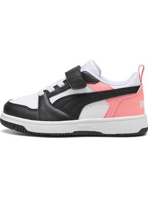 Puma Rebound V6 Lo Ac Çocuklar İçin Sneaker Düz Tabanlı Hafif ve Esnek Tasarım