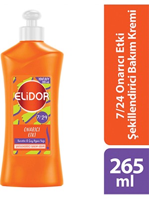 Elidor 7/24 Şekillendirici Bakım Kremi Onarıcı Bakım 265 ml