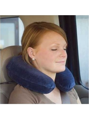 About The Perfect Şişirilebilir Boyun Destekleyici Ortopedik Seyahat Yastığı