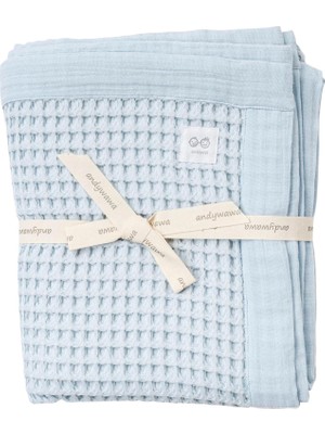 Andywawa AC25887 100X120 Pike Home Bebek Battaniye Blue