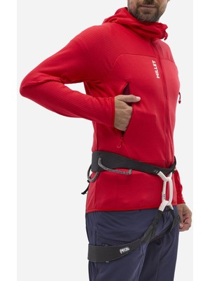 Millet Fusıon Grıd H Erkek Kapşonlu Polar Ceket Tam Fermuarlı  MIV9024 0335