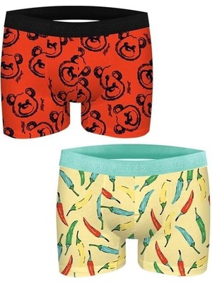 John Frank 2'li Erkek Boxer JF2BFUN08