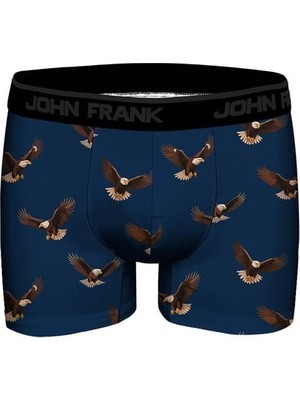 John Frank Dijital Baskılı Erkek Boxer JFBD375-EAGLE