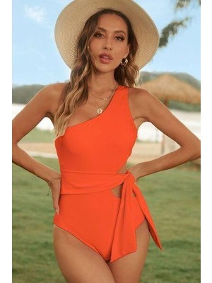 Deep Beach Tek Omuzlu Bağlamalı Mayo DB200803MA