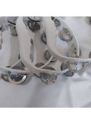 Gelin Nedime Tefi, Kına Gecesi Düğün Sünnet Bride Plastik Zilli Tef, 5 Adet